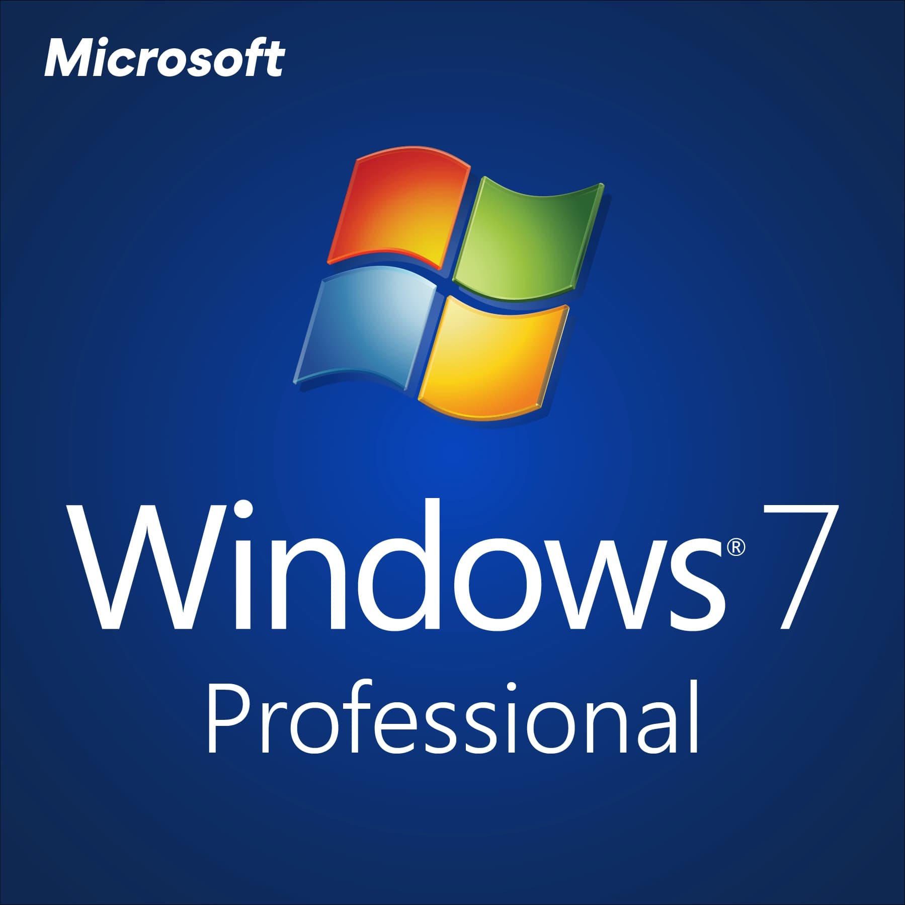 Microsoft Windows 7 Professional - Lifetime Lisence Key