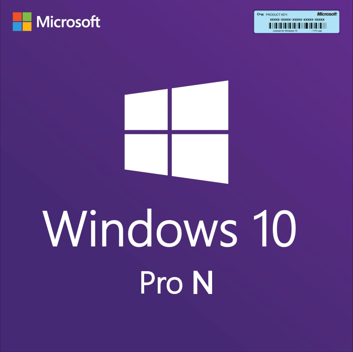 Windows 10 Pro N - Lifetime Lisence Key